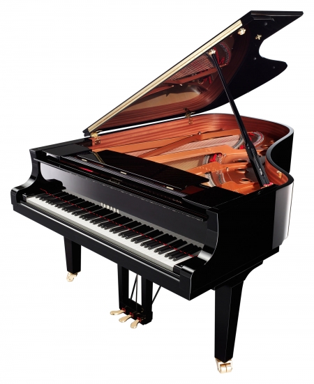 The Yamaha C6X Concert Grand - Above View