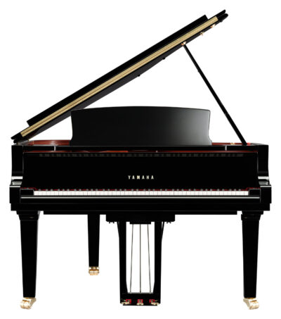 The Yamaha C5X Concert Grand - Front View