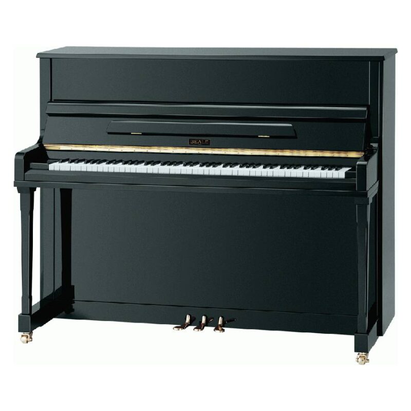 Beale UP121SPE Upright Piano Polished Ebony