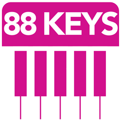 88 Piano Keys